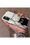 Samsung Galaxy M15 Compatible Simple Striped Cute Black Cat Impact Wear Resistant Art Print - 2