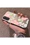 Samsung Galaxy S20 Fe 4G/5G Compatible Fresh Pink White Flower Ivy Full Surround Elegant Shockproof Printing - 2