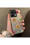 Redmi Note 13 Pro 5g Compatible Colorful Multicolor Daisy Plants Retro Hand Drawn Flower Print