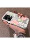 Poco M6 Pro 4g Compatible Fresh Pink White Flower Ivy Full Surrounding Elegant Shockproof Printing - 2