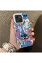 Tecno Spark 40C Compatible Colorful Decorated Cartoon Cute Monster Shockproof Pattern