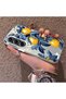 Tecno Camon 40 Compatible Yellow Lemon Blue Leaf White Small Flower Shock Absorbing Protection - 2