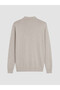 Lcw Vision Gray Polo Collar Men's Knitwear Sweater - 7
