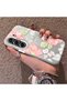 Tecno Camon 40 Pro 5g Compatible Fresh Pink White Flower Ivy Full Surround Elegant Shockproof Printing - 2