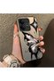Vivo V60 Lite 4G/5G Compatible Cool Ink Pink White Butterfly Star Simple Style Shock Absorbent