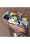 Redmi Note 13 Pro 5g Compatible Yellow Lemon Blue Leaf White Small Flower Shock Absorbing Protection - 2