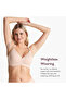 - Seamless Support Floral Nursing Bra, Oyster Pink -L - 3