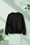 Nirvana Printed Cotton 3 Thread Threaded Crew Neck Oversize Sweatshirt - 2