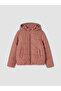 Hooded Girl's Inflatable Coat