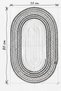 50X80 cm Natural Jute Straw Mat |   Double Sided 100% Vegan Door Mat & Bath Mat - 3