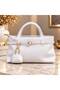 155 Women's Hand and Shoulder Bag with Adjustable Long Strap, Faux Leather, Stylish, Daily Use - 4