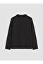 Women's Polo Neck Soft Touch Sweatshirt - 3