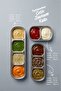3-Compartment Stainless Steel Serving Dish – Breakfast Appetizer and Sauce Container - 6