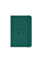 2027 Year Elasticated Daily Pocket Planner 12 Months Dark Green - 6
