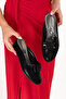 Stylish Buckle Home Slippers Dmr.53 Black - 7