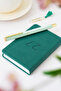 2027 Year Elasticated Daily Pocket Planner 12 Months Dark Green - 4