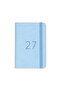 2027 Year Elasticated Daily Pocket Planner 12 Months Blue - 6
