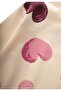 Patterned Pajama Set 2-8 Years Ecru Heart Patterned - 4