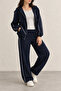 Hooded Striped Set - 3