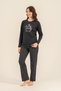 Couple's special women's pajama set, 100% cotton - 6