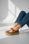 100% Genuine Nubuck Leather Full Orthopedic Heel Spur Supported Strapped Ballerina Shoes - 2