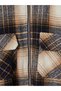 Ozmarka New Season Navy Blue Relax Fit Plaid Men's Lumberjack Shirt Jacket - 7