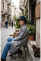 Women's Cashmere Cowboy Hat Wide Brim Fedora Belted Winter Stylish Hat Country Vintage Style Hat - 3