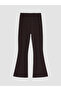 Rmz Gi̇yi̇m Farkiyla Girls' Spanish Flared Leggings