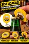 Lighted Hard Hat Design Keychain with Bottle Opener Led Lighted Mini Keychain - 4
