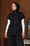 Oysho Double Suit with Vest Tsd260304 Black - 2