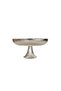 Resital Silver Color Footed Plate - 28 cm - 2