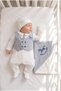 Little Horse 4-Piece Organic Hospital Discharge Set 100% Cotton Newborn Baby Boy