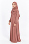 Girl's Prayer Dress One-Piece Self-Hooded Organic Viscose - 2