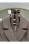Neyla Long Cashmere Coat-Bn4552 Milky Brown - 2