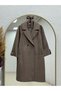 Neyla Long Cashmere Coat-Bn4552 Milky Brown