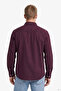 Men's Red Regular Fit Shirt - 3