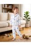 Teddy Bear Printed Baby & Kids 100% Cotton Pajama Set - 2