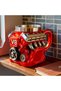 كوب قهوة على شكل محرك V8، كوب قهوة مخصص، كوب قهوة إبداعي على شكل محرك سيارة كهدية لمحبي السيارات (V8) - 4