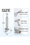 Heavy Duty Toilet Plunger,Professional Air Pressure Clog Remover for Toilets and Kitchen Sinks,Stainless Steel and Rubber - 2