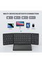 Foldable Bluetooth Keyboard, Azonee Portable Full Size Bluetooth Keyboard with Large Touchpad, Recha - 5