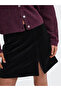 Onlflora Hw Cord Short Velvet Black Women's Skirt 15382096 - 2