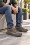 Suara Men's Brown Leather Outdoor Trekking Shoes – Durable and Comfortable Casual Shoes - 2