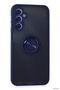Zngzrmll Newface Galaxy M34 5g Case Montreal Silicone Cover with Ring (141523) - Navy Blue