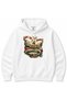 Palestine Dove & Olive Branch Frame Graphic Hoodie