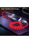 كابل شحن سريع USB A إلى Type C بقدرة 60 واط، شاحن هاتف عالي السرعة مع مؤشر LED مرئي للتيار - 6