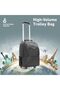 Trolley Bag, Premium 2-in-1 Trolley Bag and Backpack with Secure Zippers, Side Pockets, Adjustable Straps, Water Resistance and In-Line Wheels for 16” Laptops, MacBooks, iPad, XPS 13, Mogul-TR - 2