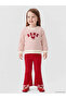 Lcw Baby Ecru Striped Baby Girl Set - 2