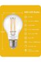 6 قطع من مصابيح LED إديسون القابلة للتعتيم E27، 6.5 واط، 2700 كلفن، أبيض دافئ، 806 لومن - 6