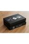 Decorative Book Boxed Candle Holder Stand, Book with Hollow Storage Box, Modern Home and Office Decoration Object
