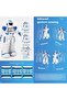 Smart Programmable Robot Toy, Gesture & Remote Control, Music, Dance, LED | روبوت ذكي للأطفال - 2